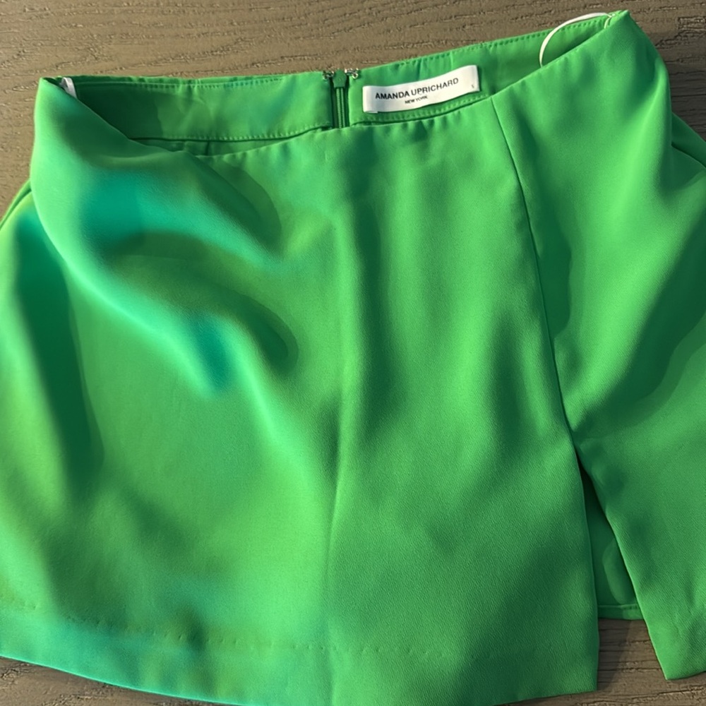 Amanda Uprichard Dale Skort - Green-Small - Picture 3 of 4
